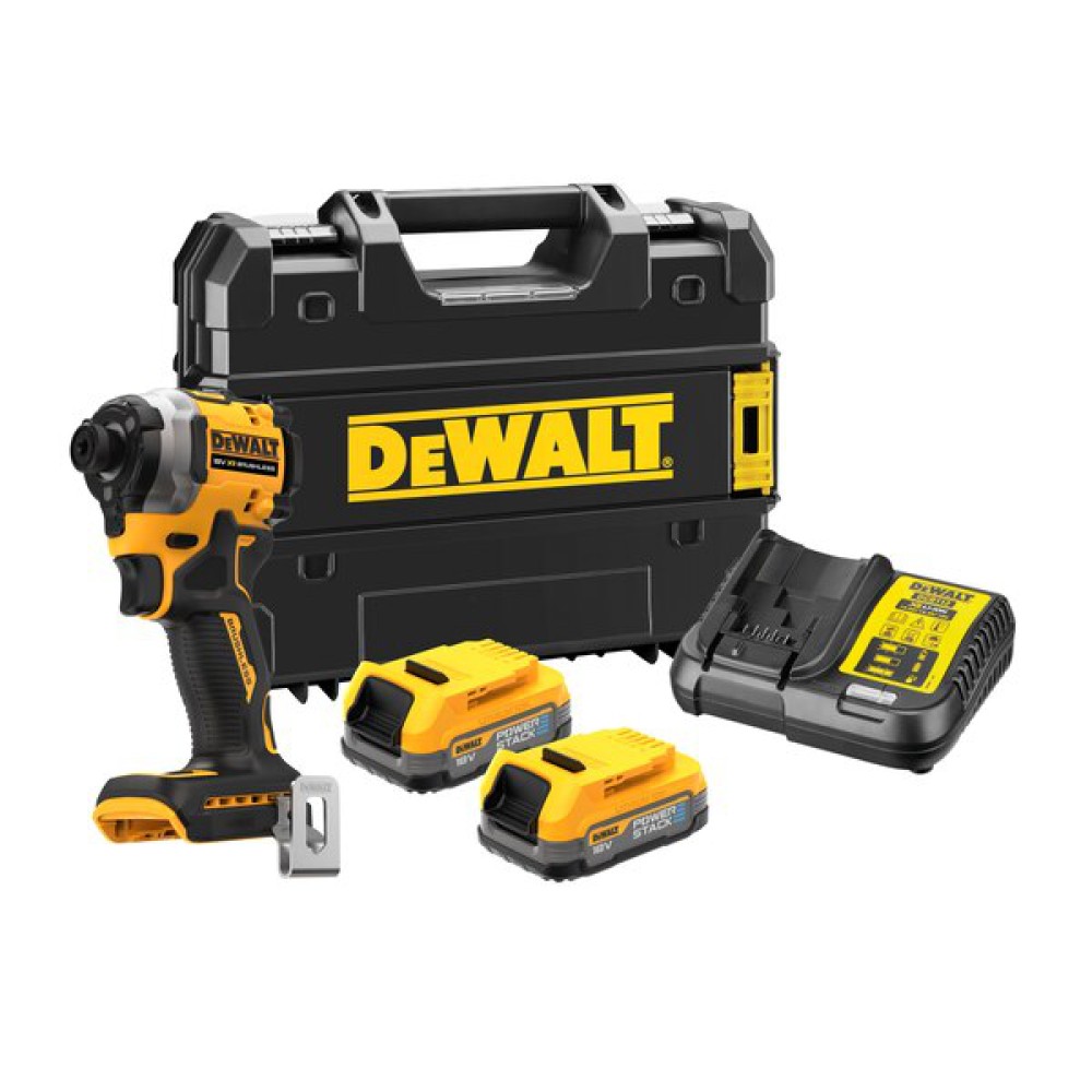 Ударный гайковерт DeWalt DCF850E2T-QW 2 батареи Powerstack